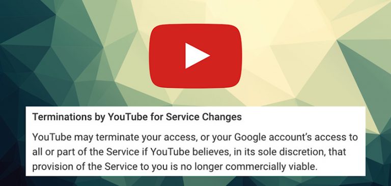 Youtubes New Message To Creators Well Delete You If You