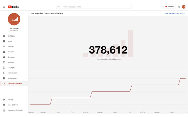 Social Blade Announces Browser Extension To Bring Back Real Time