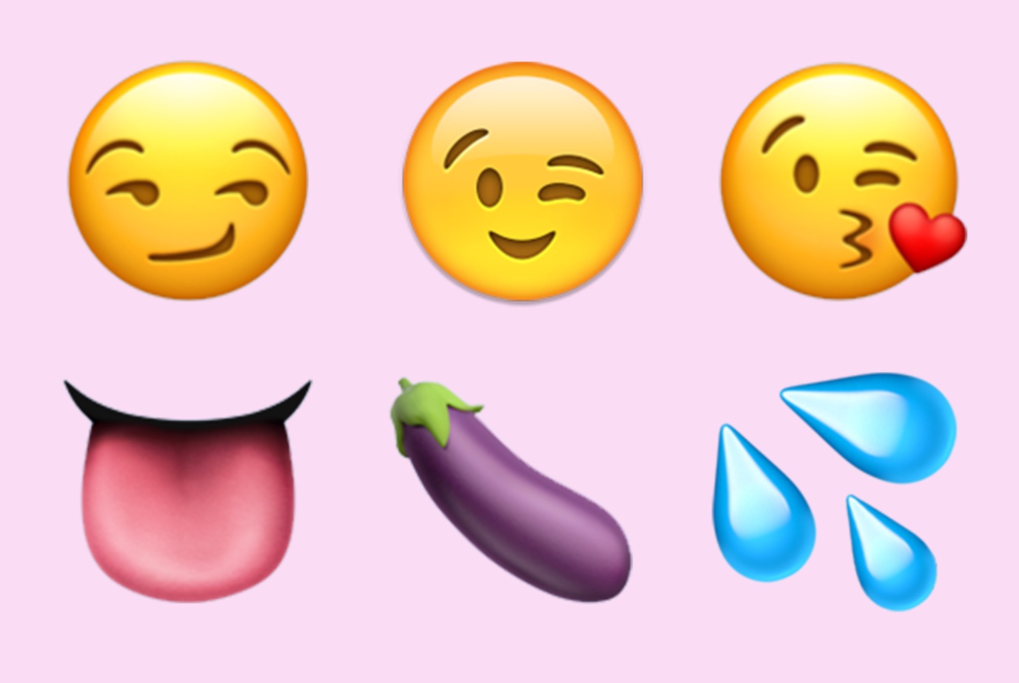 Platforms are cutting down on "sexual" emojis.