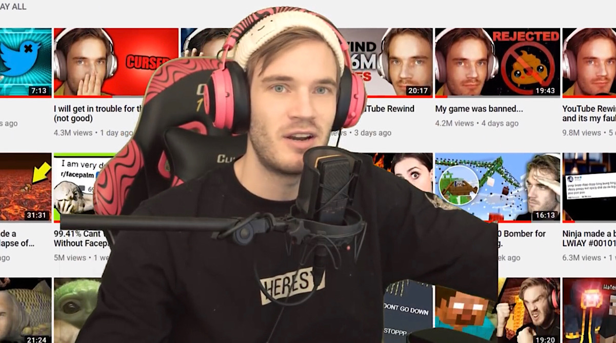 PewDiePie talked about his 10 years of daily uploads to YouTube (YouTube - PewDiePie)