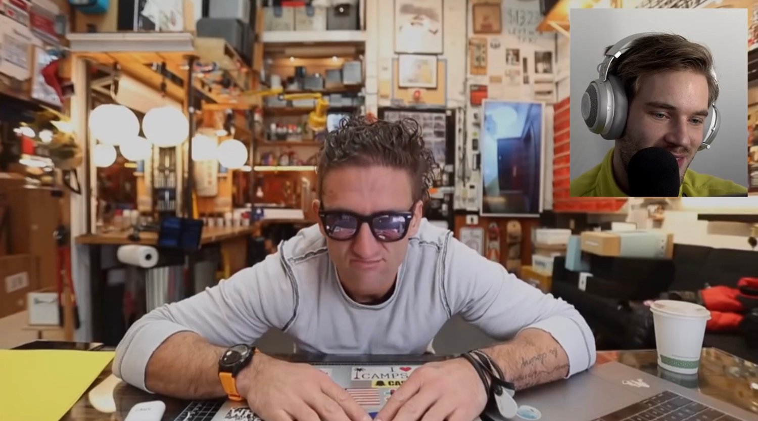 Casey Neistat in YouTube Rewind 2019 (YouTube- PewDiePie)