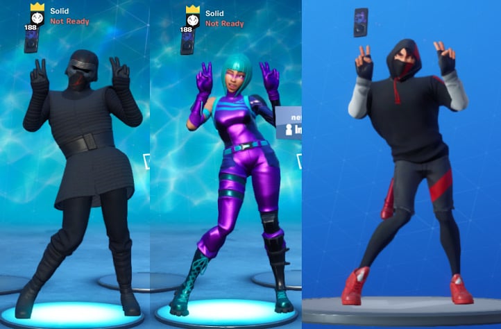 Several Fortnite characters get swollen chests when performing the Poki emote (Reddit - r/FortniteBR)