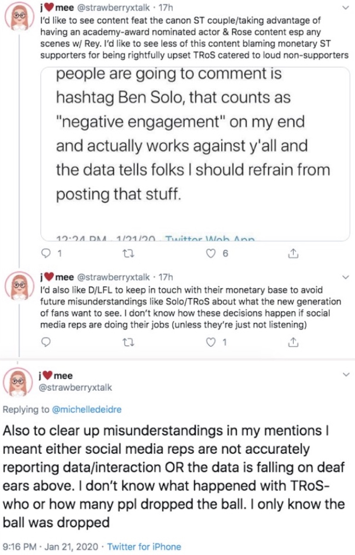 One of the Reylos accused Buchman of failing to interpret the data correctly (Twitter - @saltandrockets)