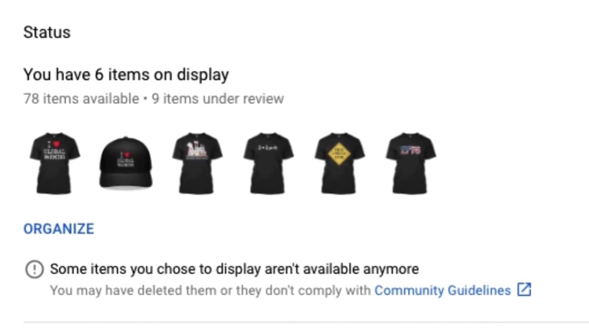 Dice was told by YouTube that his pro-Trump t-shirts violated the site’s community guidelines (YouTube - Mark Dice)