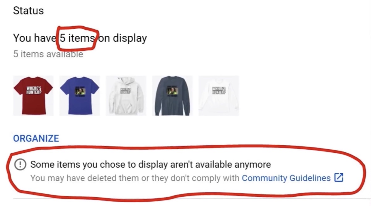 YouTube told Franchi his pro-Trump merch violated the site’s community guidelines (YouTube - Mark Dice)