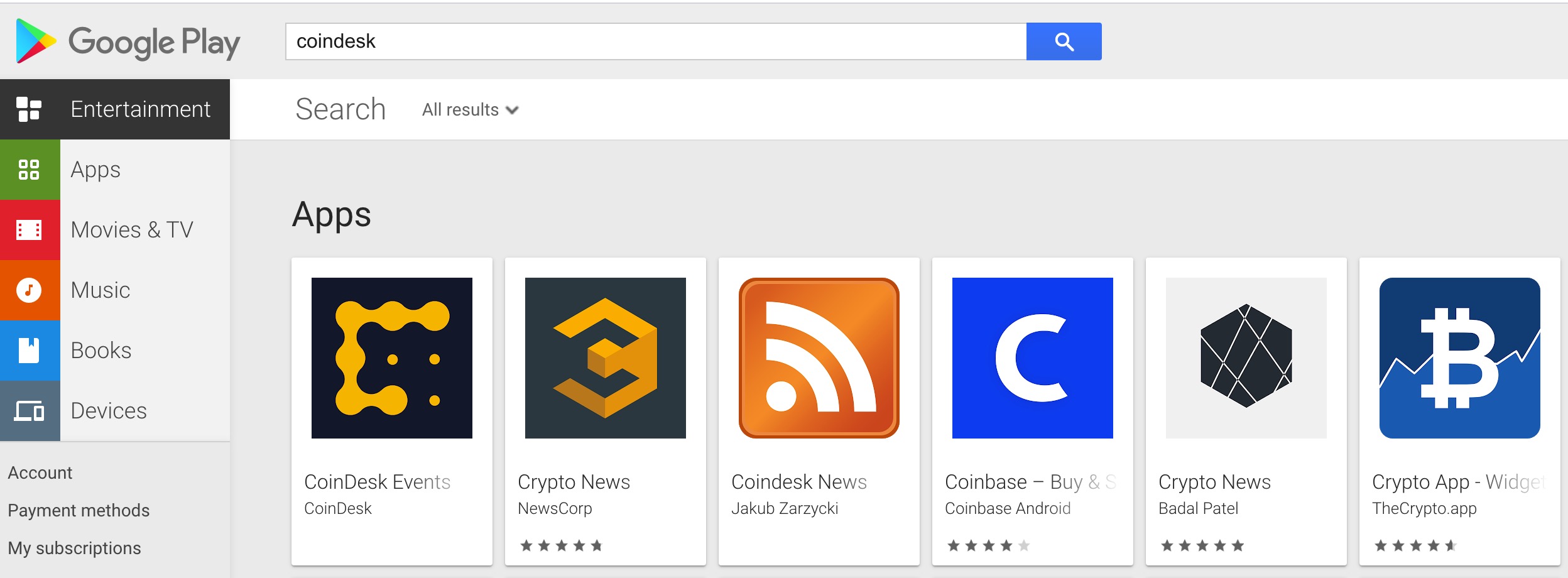 Google Removes Popular Cryptocurrency News Apps From Google Play Store