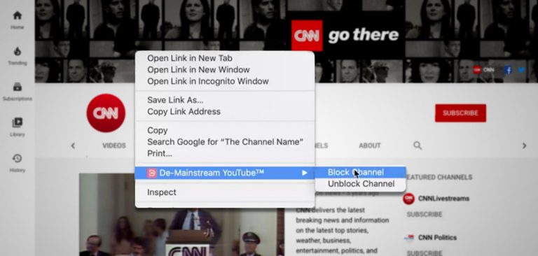 De-Mainstream YouTube tool adds channel filters so you can now block