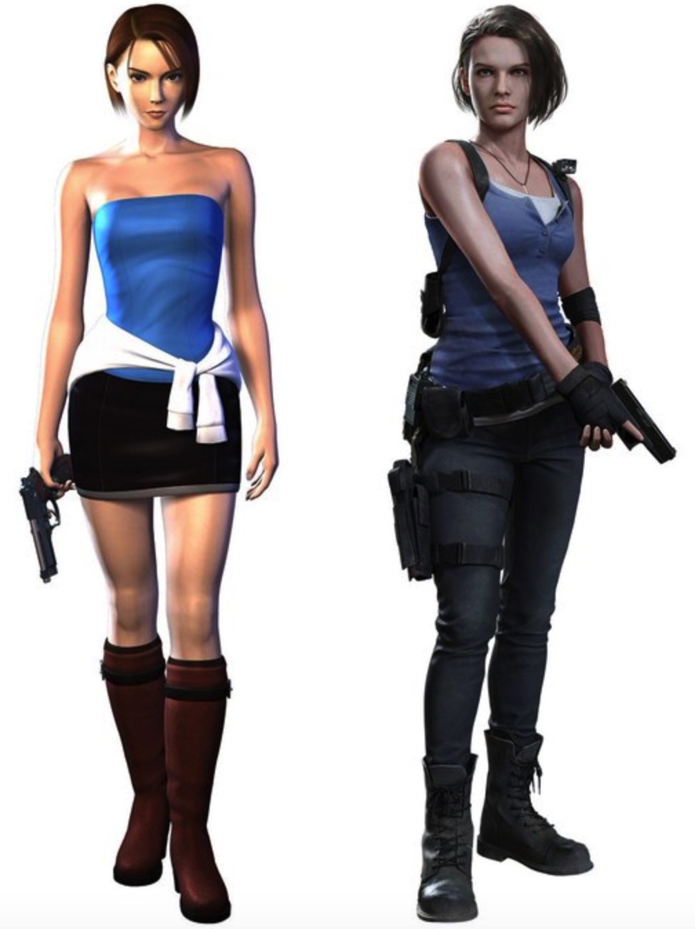 Resident Evil 3 Remake Leaves Some Fans Fuming Over Jill Valentine's Skirt