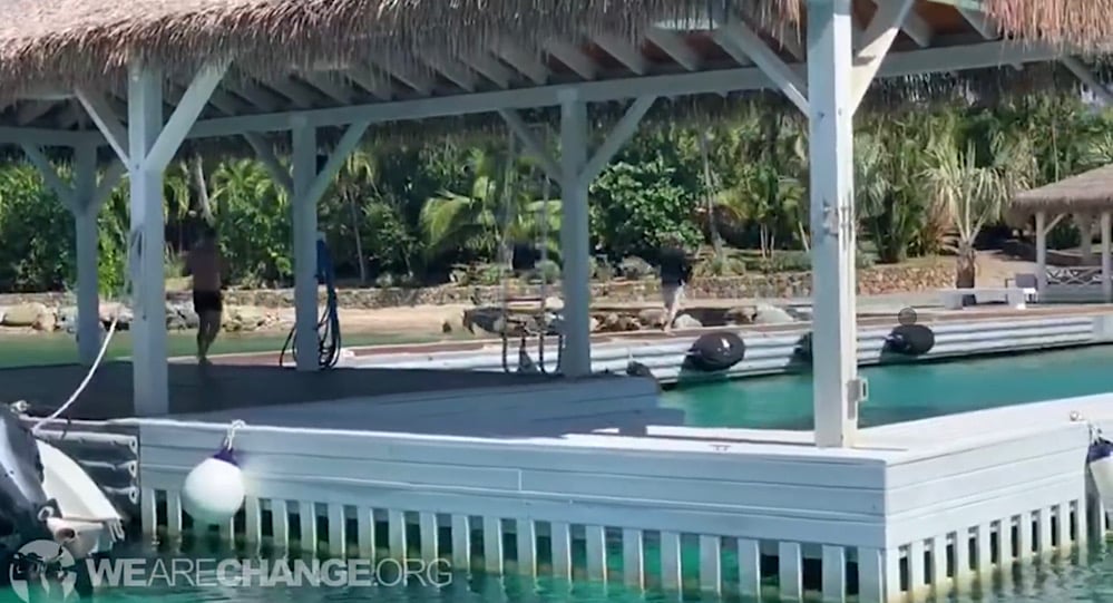 We Are Change was the first news outlet to publish footage of Jeffrey Epstein’s private island (YouTube - We Are Change - EXCLUSIVE: First-Ever Look Inside Epstein’s Private Island)