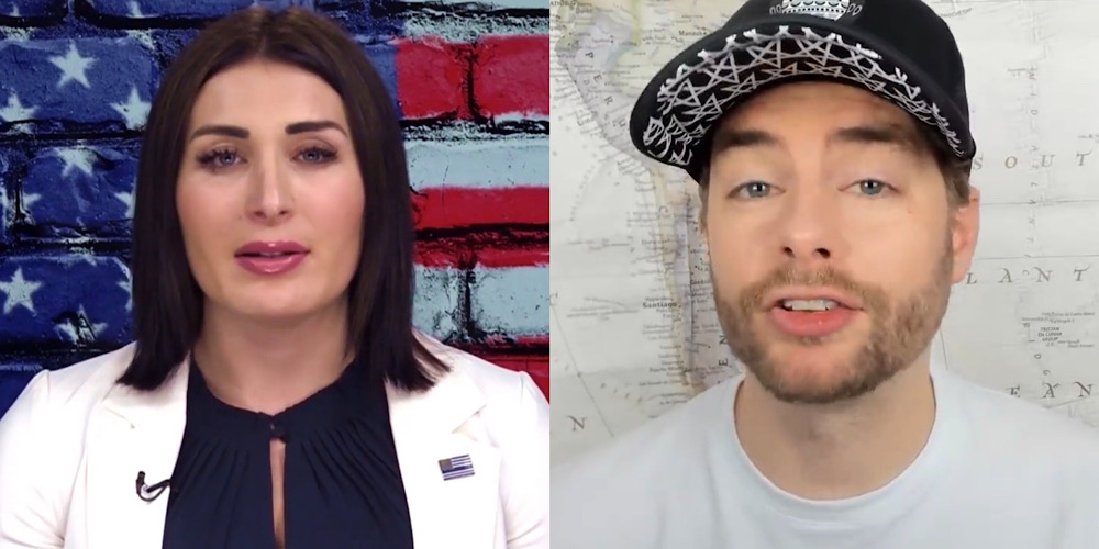 Paul Gosar slammed Facebook for failing to give Laura Loomer and Paul Joseph Watson an opportunity to defend themselves before they were banned (YouTube - Laura Loomer, Paul Joseph Watson)
