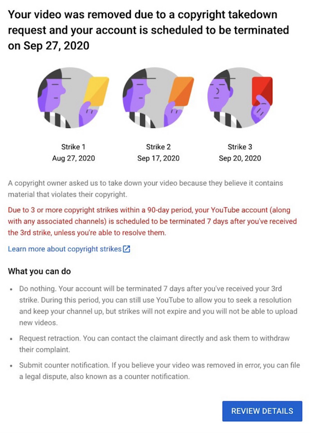 YouTube has threatened to delete Gareth Evans' YouTube channel after it received multiple copyright strikes (Twitter - @GarethEvansYT)