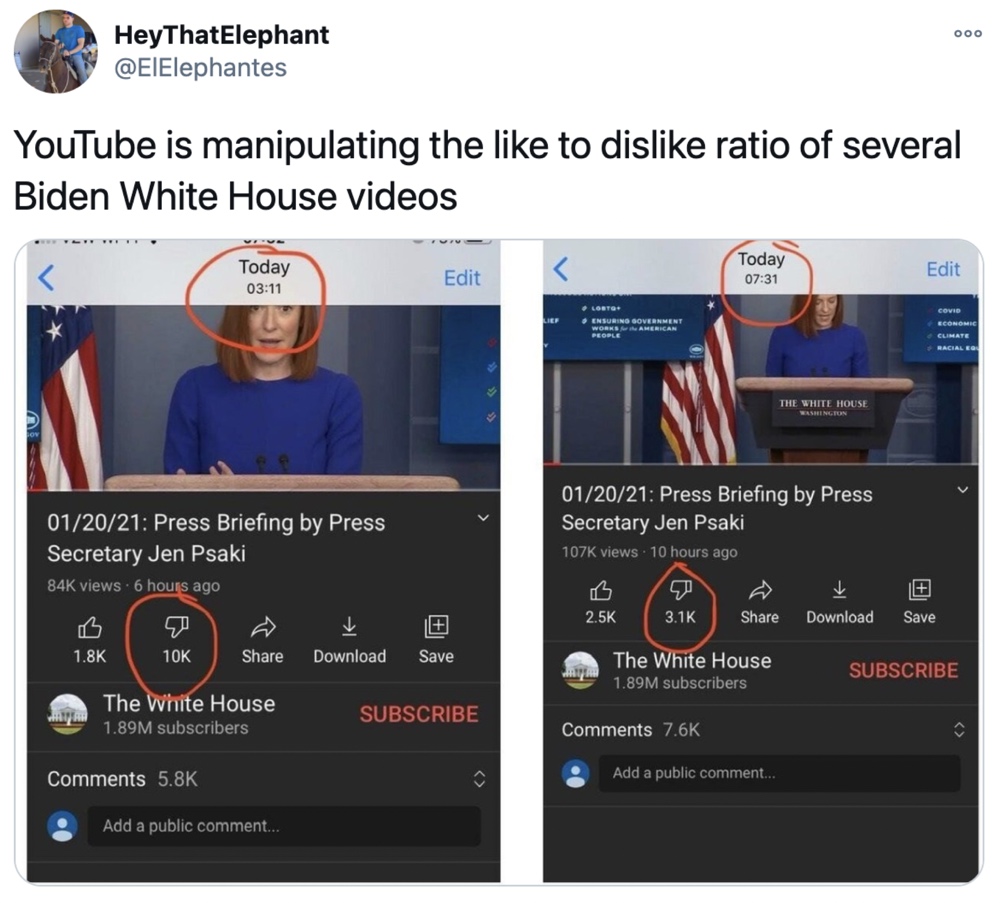 [Image: youtube-removes-dislikes-joe-biden-white-house-3.jpg]