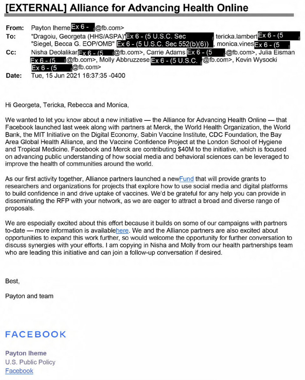 Pfizer-backed CDC Foundation partnered with Facebook to fund social media tactics to increase "vaccine uptake" Reclaim-2022-01-19-at-17.43.17
