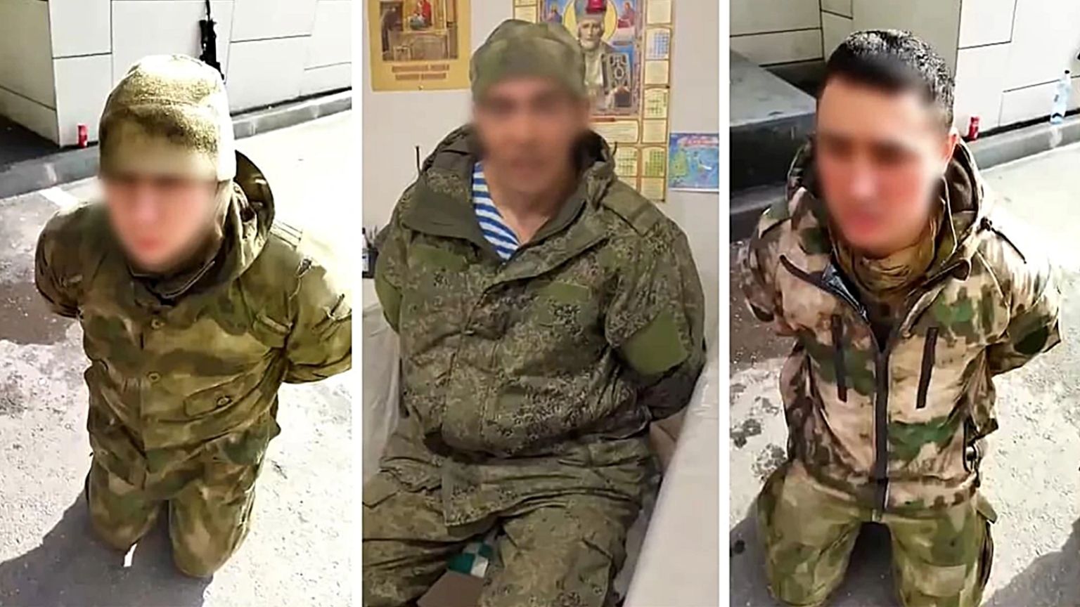 Русские военные в плену на Украине 2022