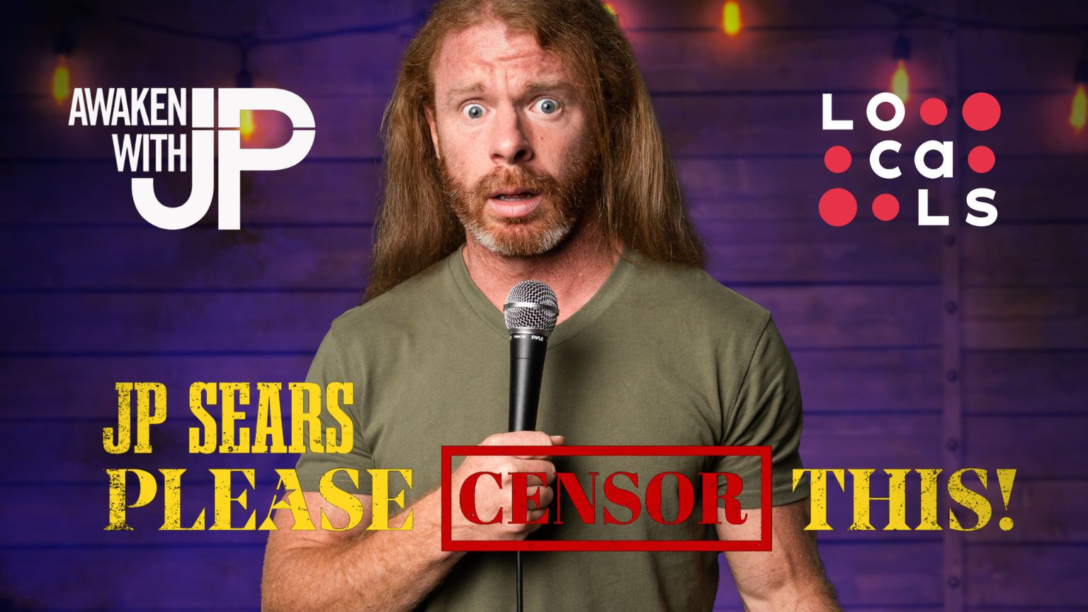 Comedian JP Sears embraces alternative tech platform Locals to launch exclusive new special