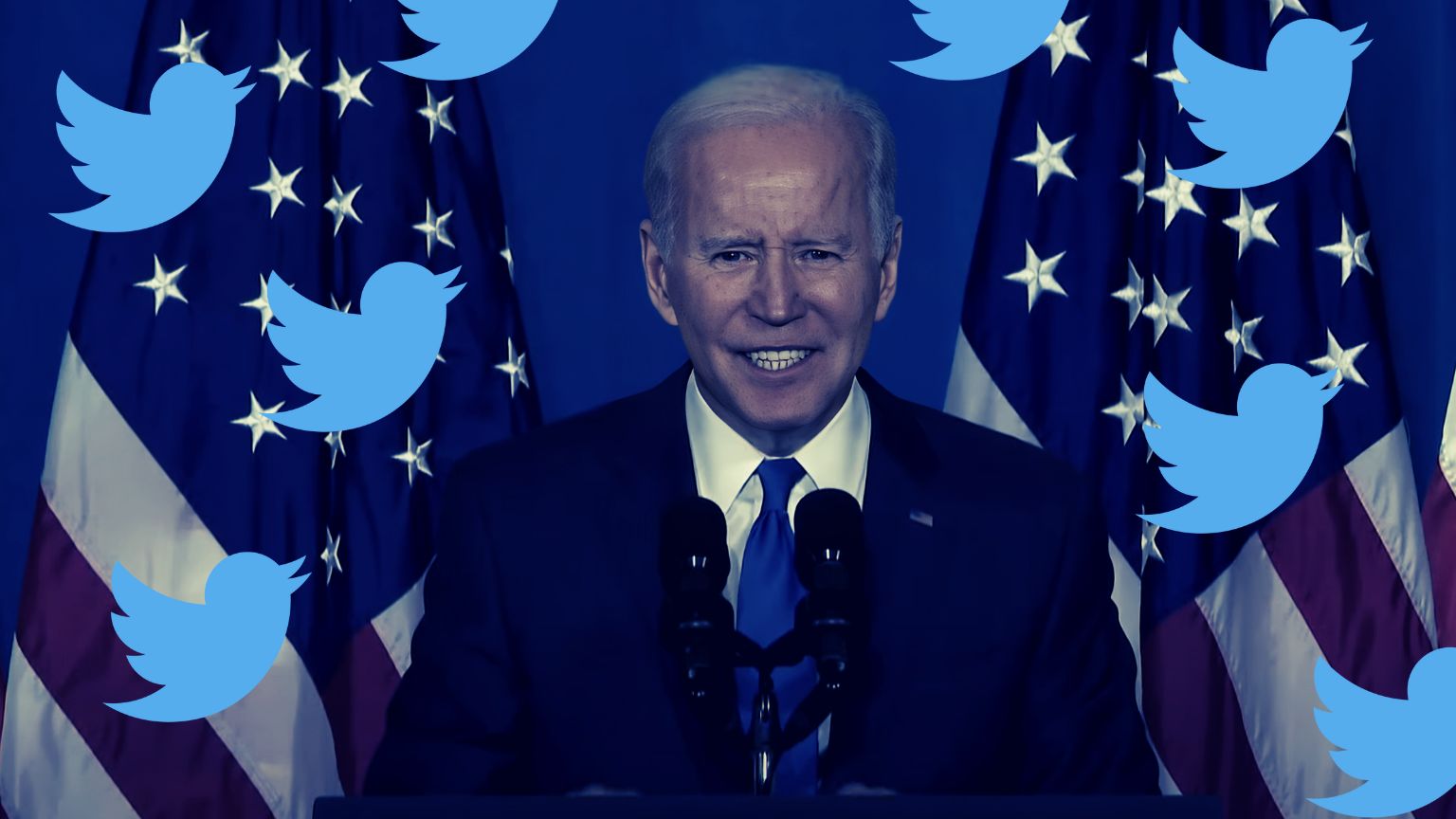President Biden says Twitter spews lies across the world