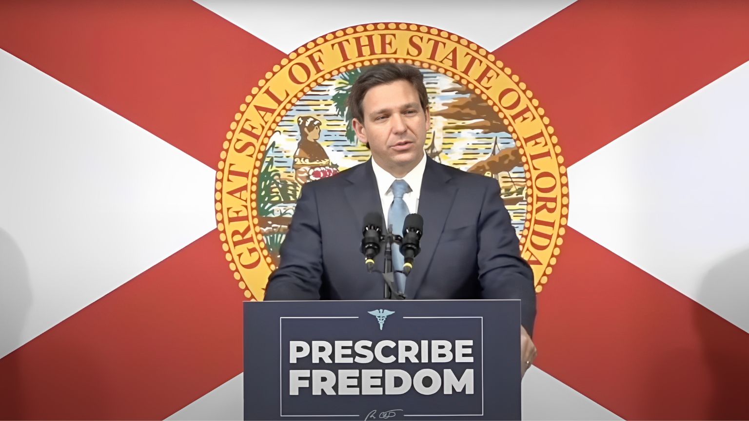 Florida Governor Ron DeSantis’ “Prescribe Freedom” plan bans vaccine passports, supports doctors’ free speech