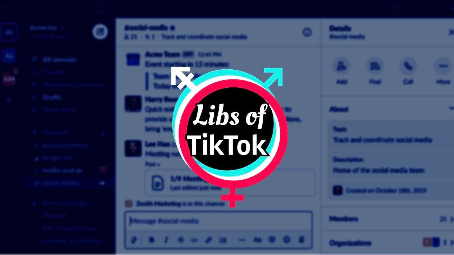 Slack permanently bans Libs of TikTok