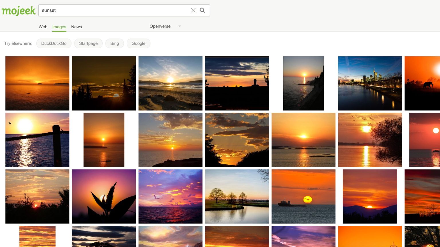Private Search Engine Mojeek Adds Openverse, a Search Tool For Openly-Licensed Images