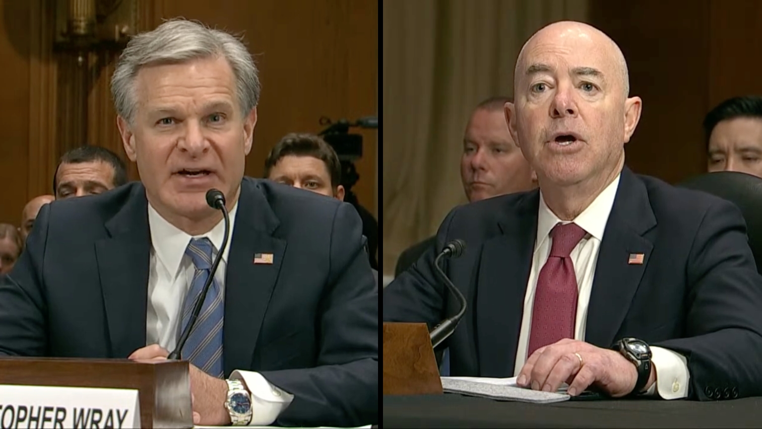 Watch: FBI and DHS Heads Are Slammed for Pressuring Big Tech to Censor Americans
