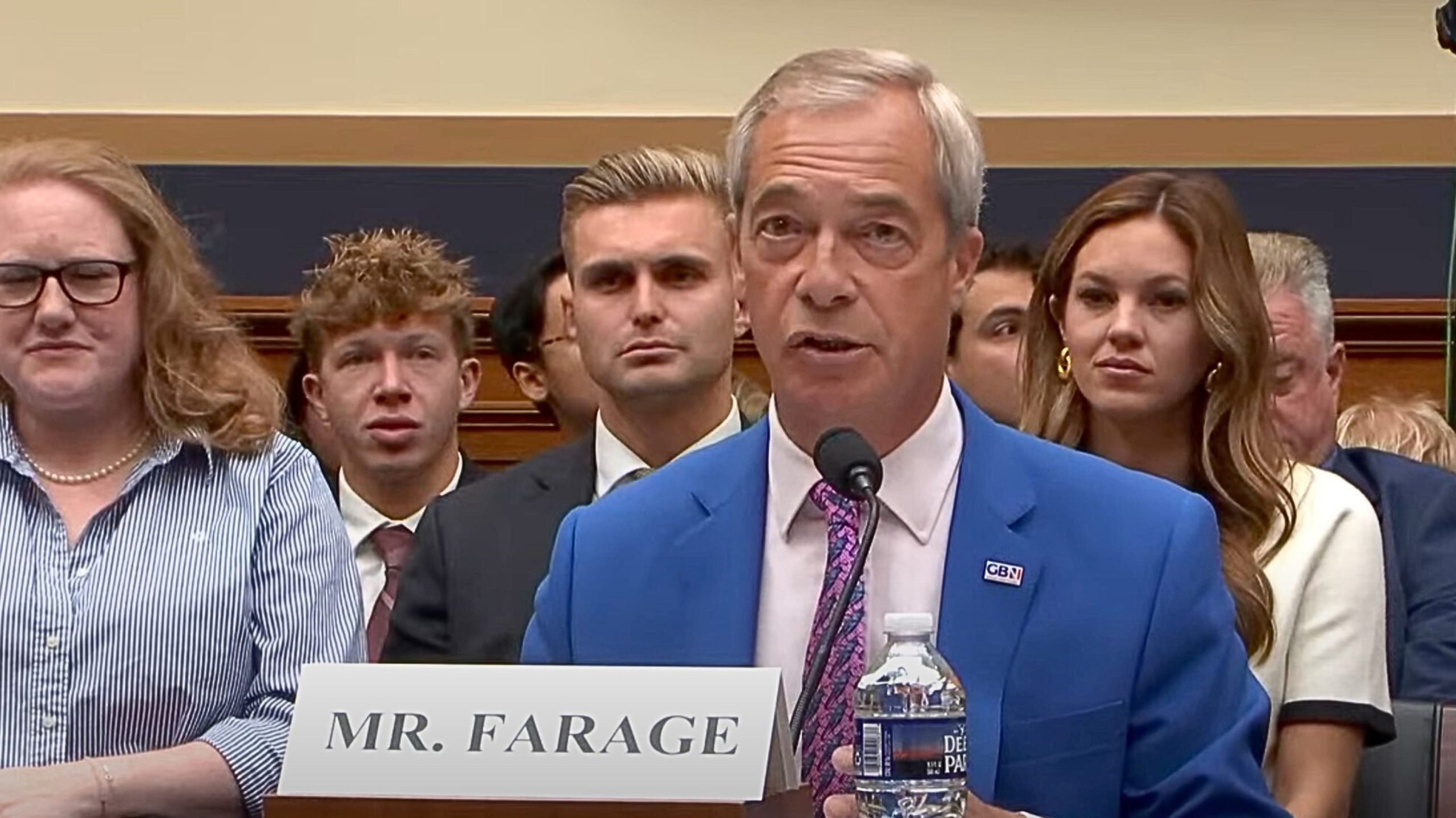Nigel Farage Warns US Congress: UK Censorship Law Threatens American Free Speech, Encryption, and Tech Innovation