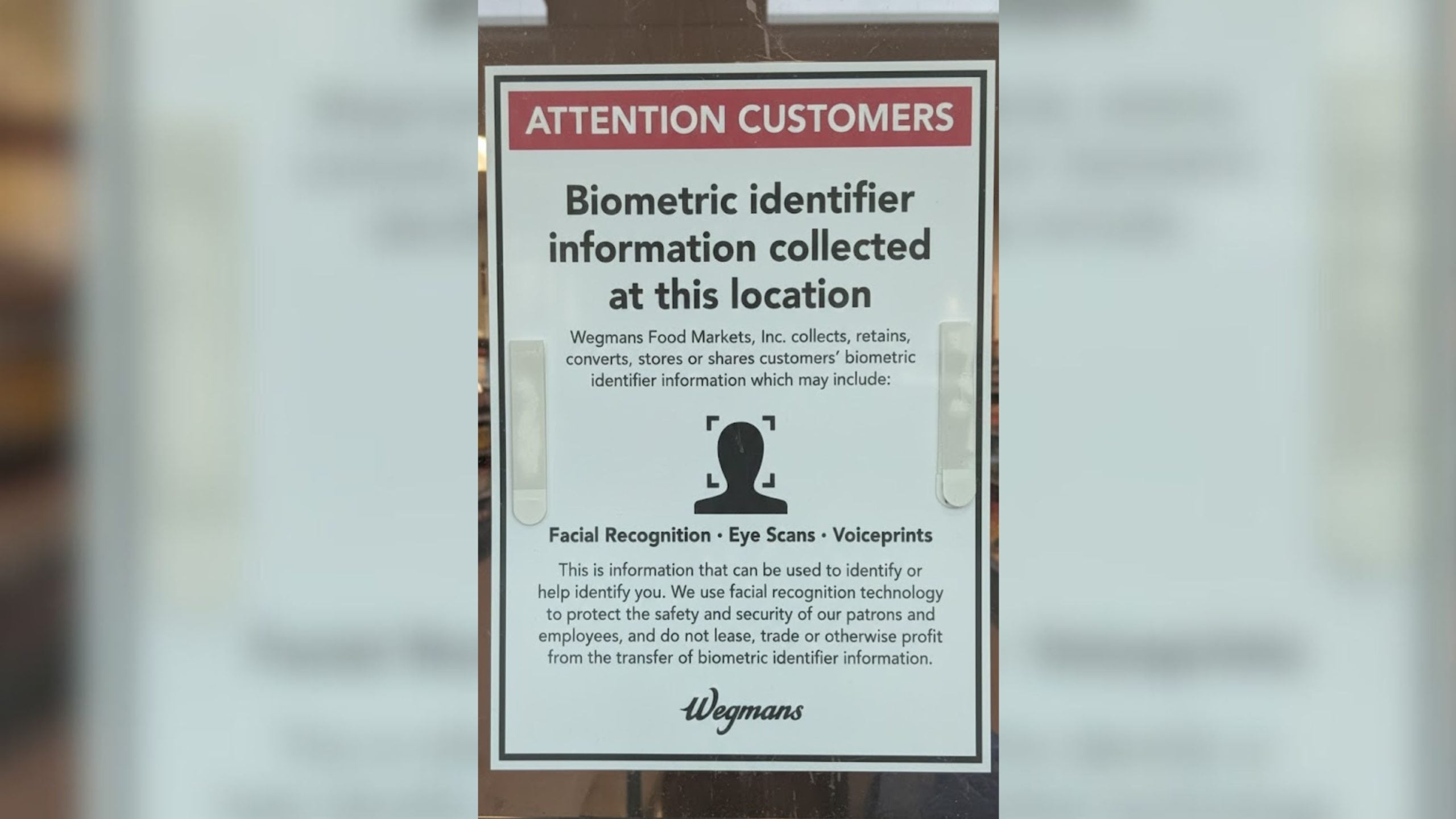 Wegmans Expands Biometric Surveillance in NYC Stores, Collecting Facial, Eye, and Voice Data from Shoppers